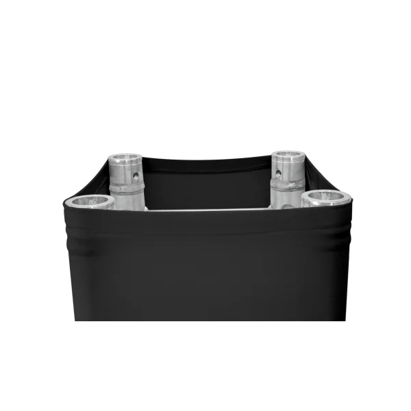 Housse de Totem pour structure carré 290 - noir 2m