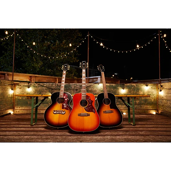 Inspired by Gibson J-45 - aged vintage sunburst