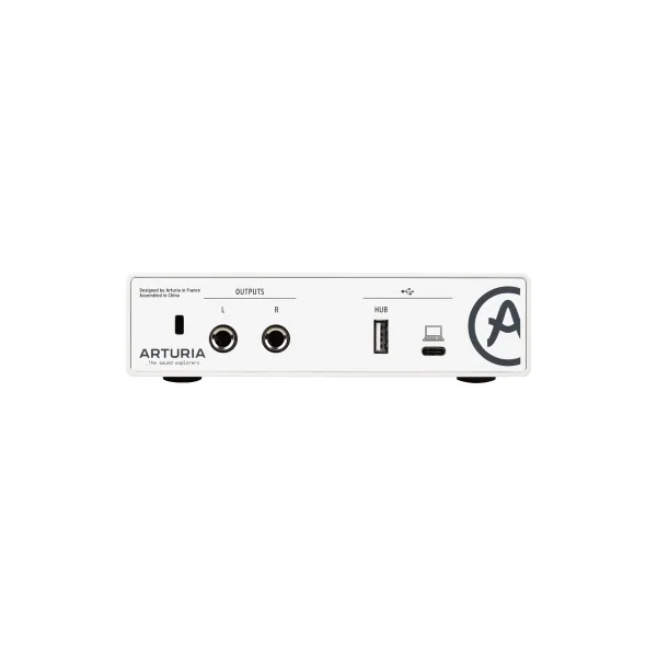 Interfaces audio Arturia Interface audio USB 1 entrée MiniFuse blanche