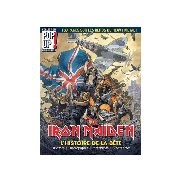 Iron Maiden - L'histoire de la bête - Collection Pop Up Hors-série 5 - Version collector cartonnée