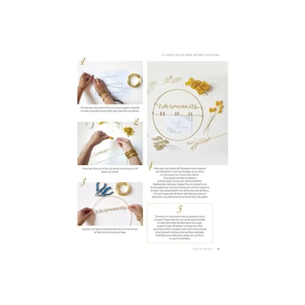 Jardin poétique de papier - Le guide pour apprendre à façonner des fleurs durables et réalistes