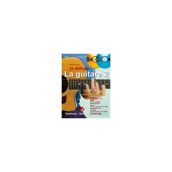 Je débute la guitare vol.2 CD + DVD