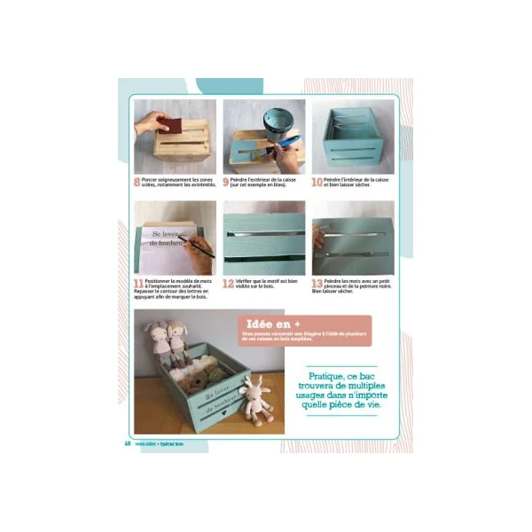 JE FAIS MA DÉCO BOIS - Le guide pratique pour se lancer