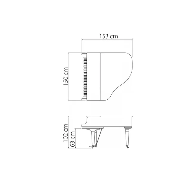 Kawai GL 10 E/P Noir Vernis Piano à Queue