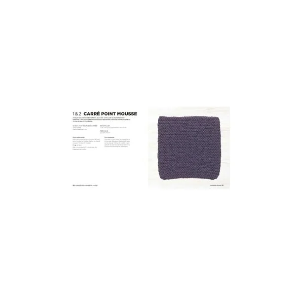 La bible des carrés en tricot