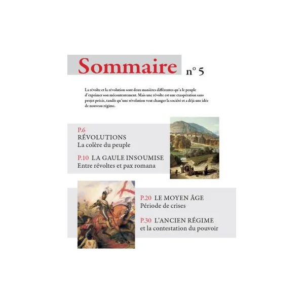 LA FRANCE, entre révoltes et révolutions - Les Grandes Enigmes de l'Histoire Hors-série 4