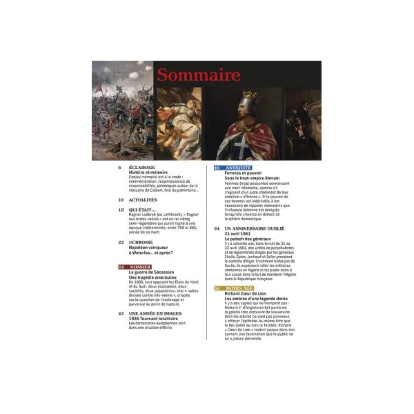 La Marche de l'Histoire 36 - La Guerre de Sécession