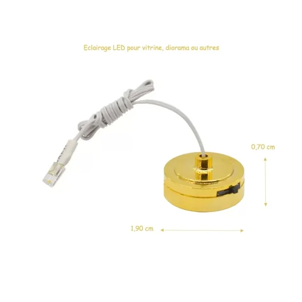 Lampe / Eclairage pour vitrine, diorama ou autres - LED