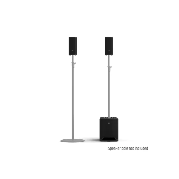LD Systems DAVE 10 G4X - Système de sonorisation 2.1 amplifié compact