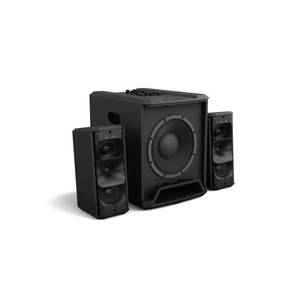 LD Systems DAVE 10 G4X - Système de sonorisation 2.1 amplifié compact