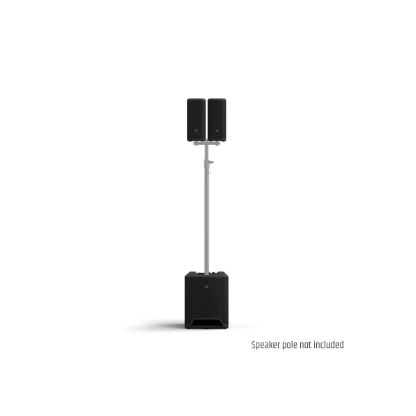 LD Systems DAVE 10 G4X - Système de sonorisation 2.1 amplifié compact