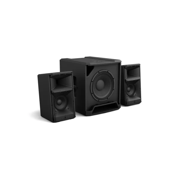 LD Systems DAVE 12 G4X - Sonorisation 2.1 amplifiée 1460W mixage Bluetooth DSP