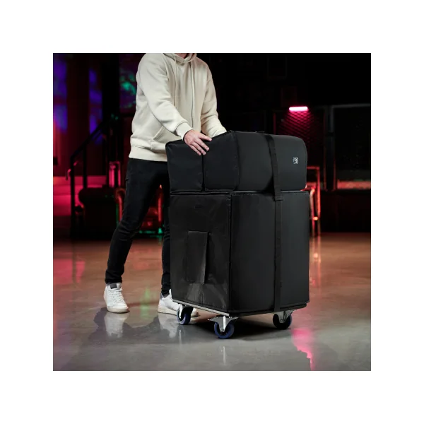 LD Systems DAVE 15 G4X BAG SET - Ensemble plateau à roulettes/housses de protection pour système DAVE 15 G4X