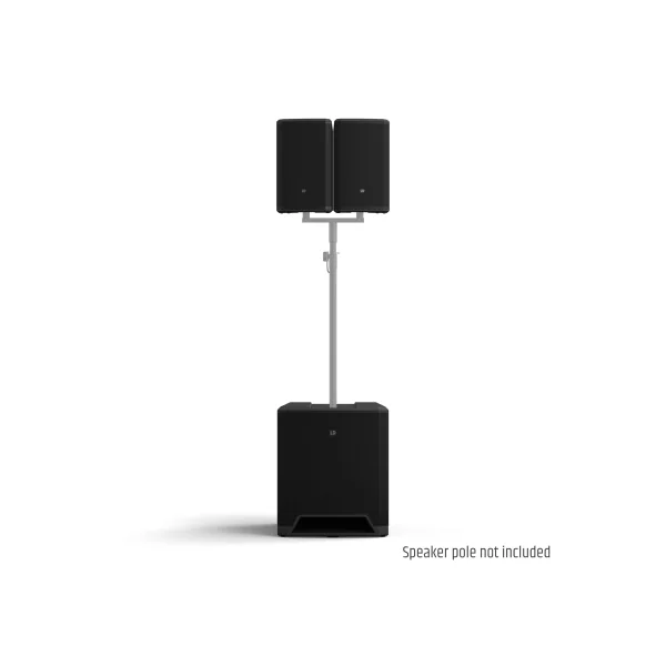 LD Systems DAVE 18 G4X - Sonorisation 2.1 amplifiée 4000W mixage Bluetooth DSP