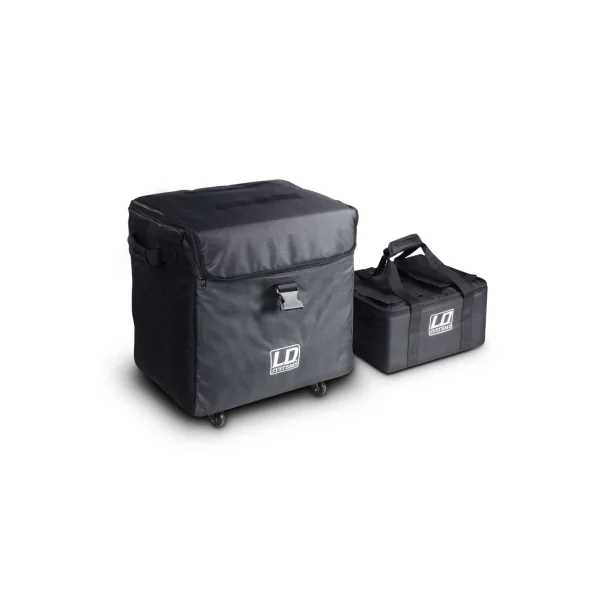 LD Systems DAVE 8 SET 1 - Housses de transport avec roulettes pour systèmes DAVE 8