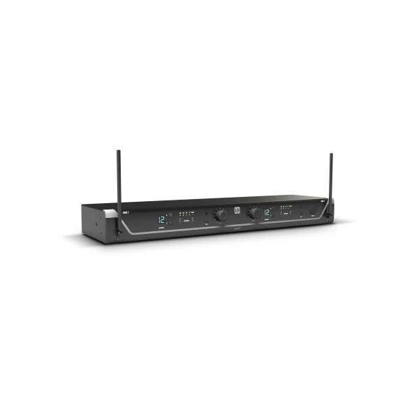 LD Systems U305 HHD 2 - Système de Micro sans Fil avec 2 x Micro Main dynamique - 584 - 608 MHz