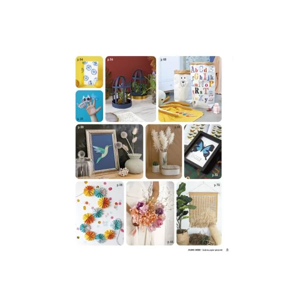 Le guide PAPIER CRÉATIF spécial été + 64 pages de papiers détachables