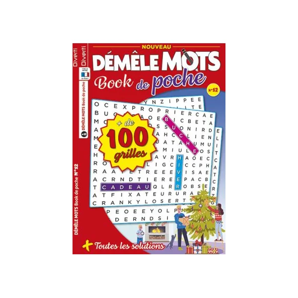 Le PACK DEMELE MOTS Book de poche 2023 - 4 revues