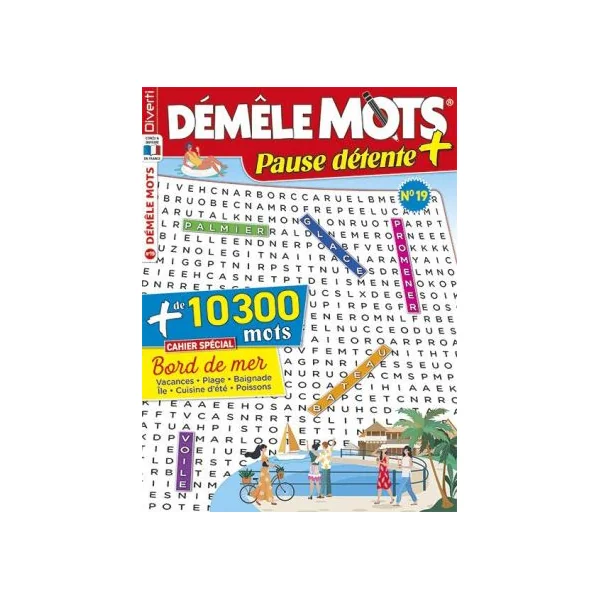 Le PACK DÉMÊLE MOTS Pause détente 2023 - 4 revues