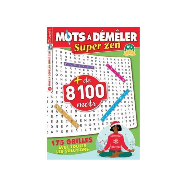 Le PACK MOTS à DÉMÊLER Super Zen 2021 - 4 revues