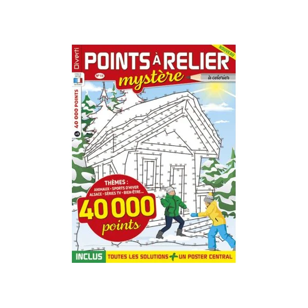 Le Pack Point à Relier Mystère (grand format) - 4 revues