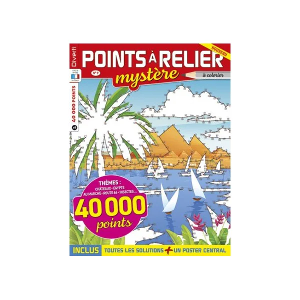 Le Pack Point à Relier Mystère (grand format) - 4 revues