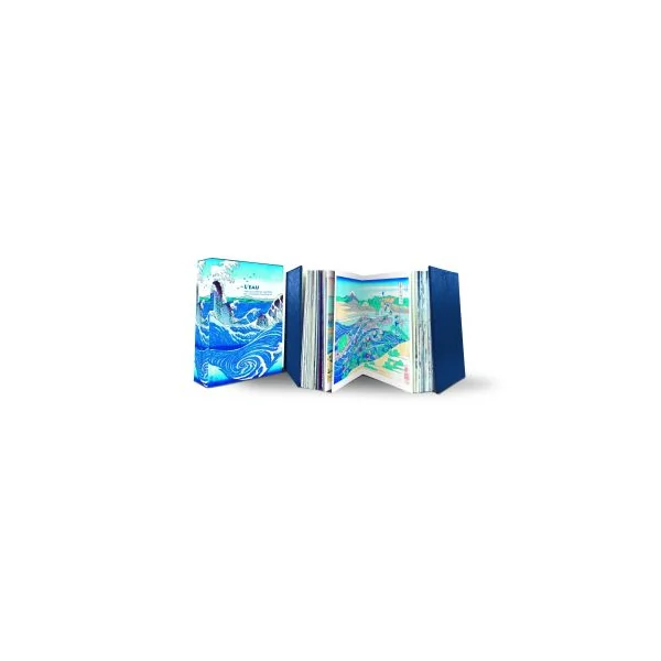 L'eau par les grands maîtres de l'estampe japonaise (coffret) - Jocelyn Bouquillard