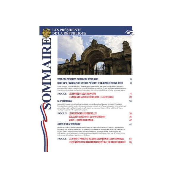 Les 25 présidents de la République - Hors série 30 de la Marche de l'Histoire