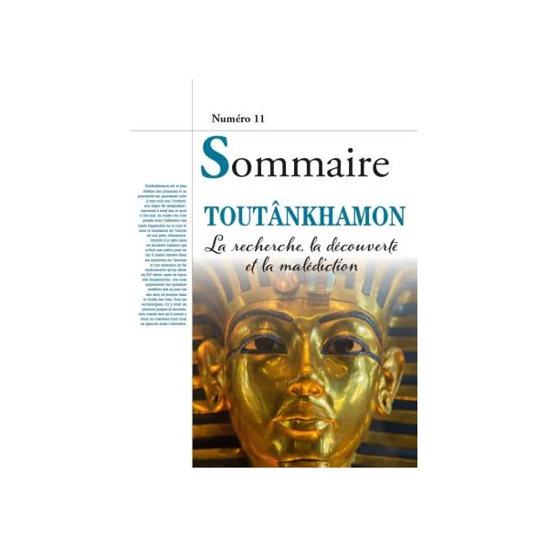 Les Grandes Enigmes de l'Histoire 11 - Le mystère Toutânkhamon