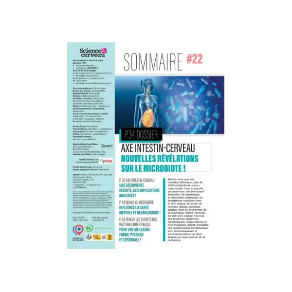 Les secrets du microbiote - Science et Cerveau n°22