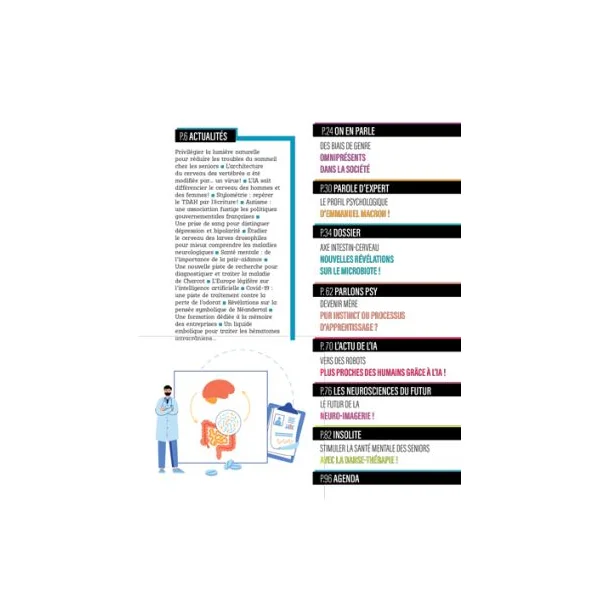 Les secrets du microbiote - Science et Cerveau n°22