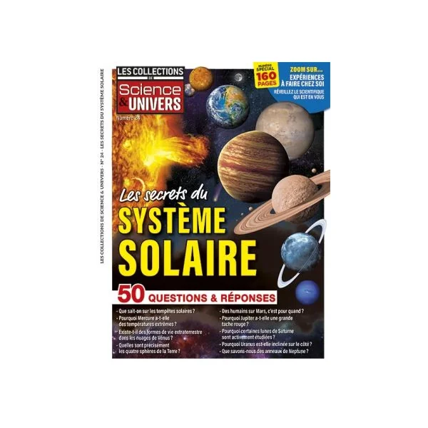Les secrets du système solaire - Les Collections de Science et Univers 24