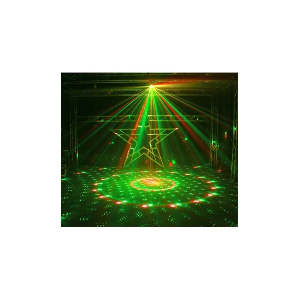 Lightbox 60S Power lighting Effet 4 en 1 Sphéro + UV + Strobe + Laser bicolore