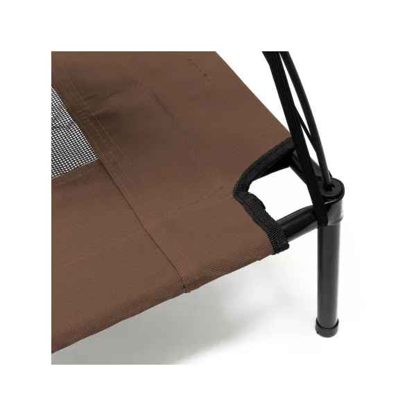 Lit chien transportable chocolat lit chat avec ombrelle panier chien panier chat pliable (4 tailles)