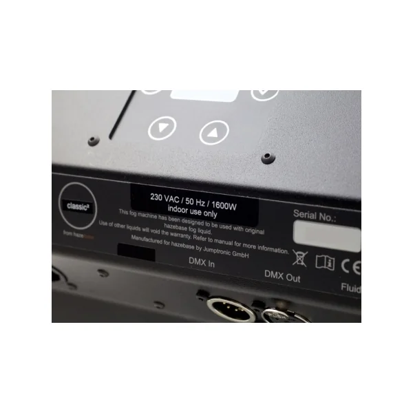 Machine à fumée et évaporateur HAZEBASE 3100W PRO à connexion DMX