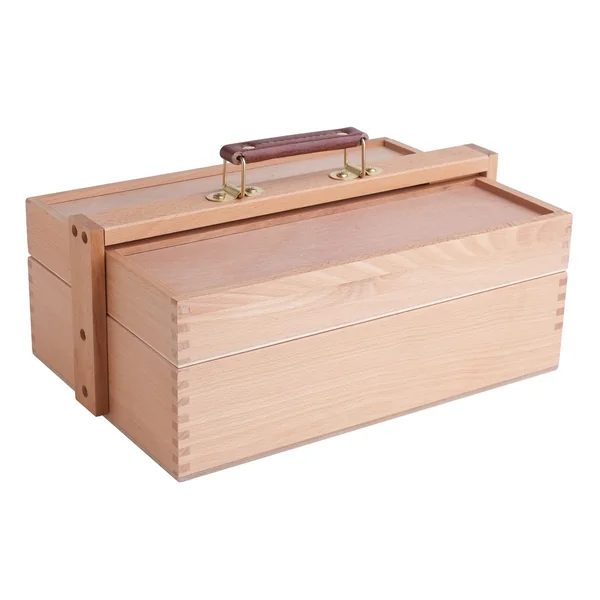Mallette à outils en bois VBS, env. 36,5 x l 24 x H 19 cm