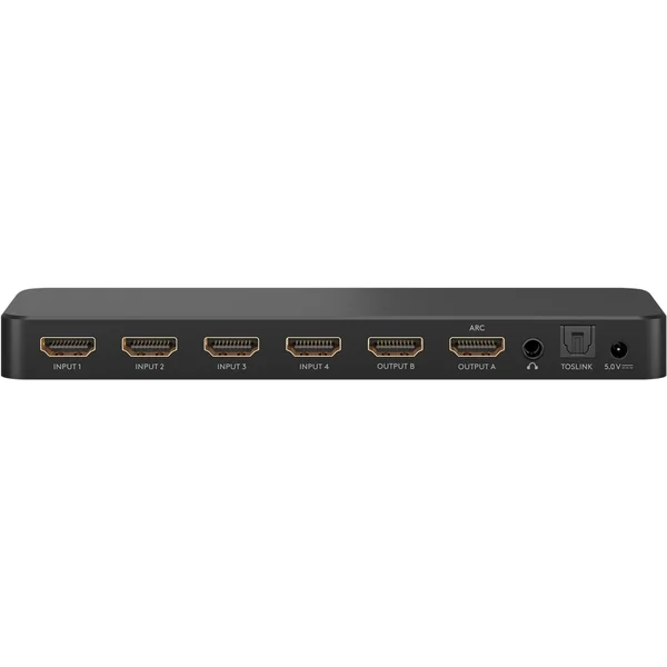 Matrice HDMI 4 entrées vers 2 sorties 4K 60Hz