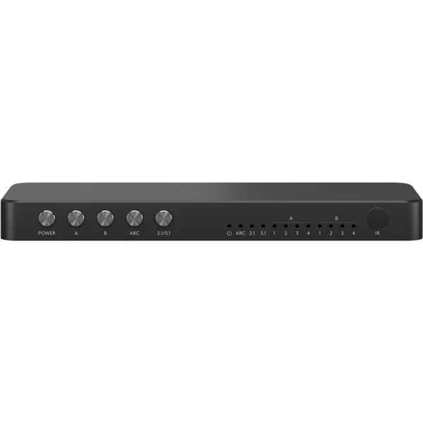 Matrice HDMI 4 entrées vers 2 sorties 4K 60Hz