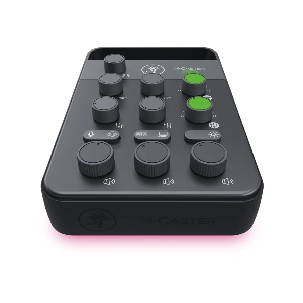 Mcaster Live Mackie - Mixer portable pour streaming avec processeur vocal