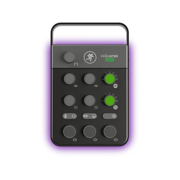 Mcaster Live Mackie - Mixer portable pour streaming avec processeur vocal