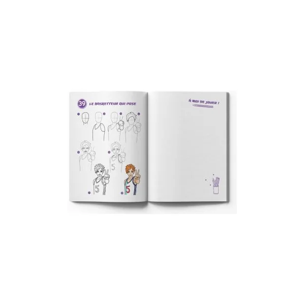 Mes 300 modèles Manga à dessiner en pas en pas - Lise Herzog