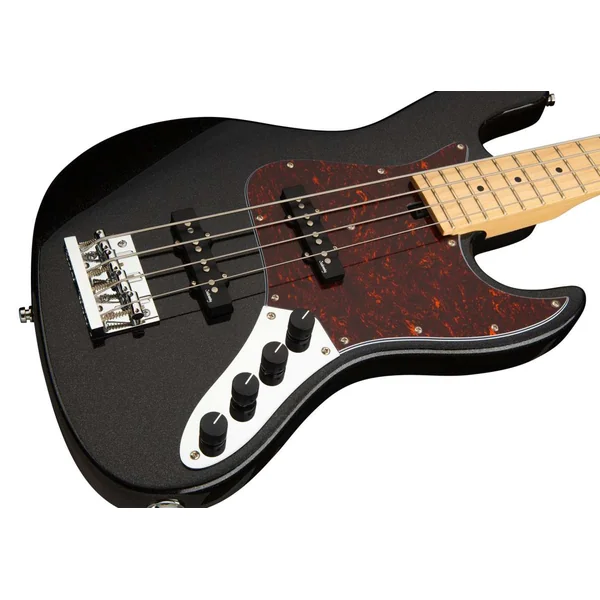 MetroExpress 21-Fret Vintage J/J Bass 4 (MN) - black