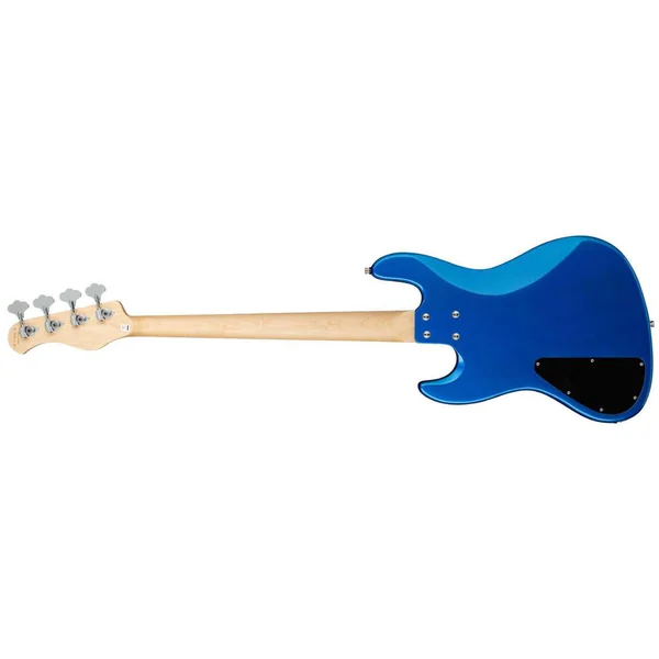 MetroExpress 21-Fret Vintage J/J Bass 4 (MN) - ocean blue metallic