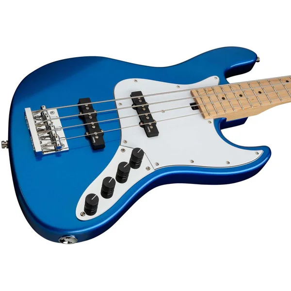 MetroExpress 21-Fret Vintage J/J Bass 4 (MN) - ocean blue metallic