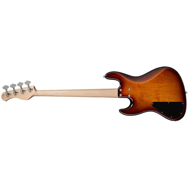 MetroLine 21-Fret Vintage J/J Bass Alder 4-String (Germany, MOR) - '59 burst transparent