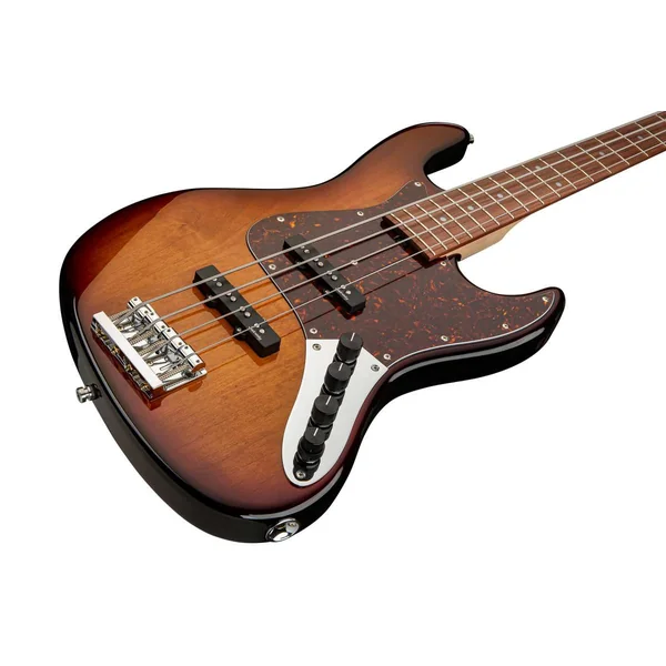 MetroLine 21-Fret Vintage J/J Bass Alder 4-String (Germany, MOR) - '59 burst transparent