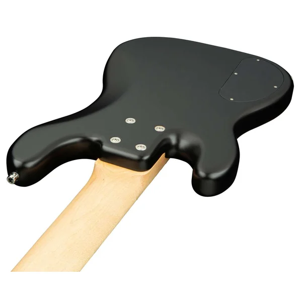 Metroline Hybrid P/J Bass Ash 21-Fret 5-String (Germany, MN) - solid black satin