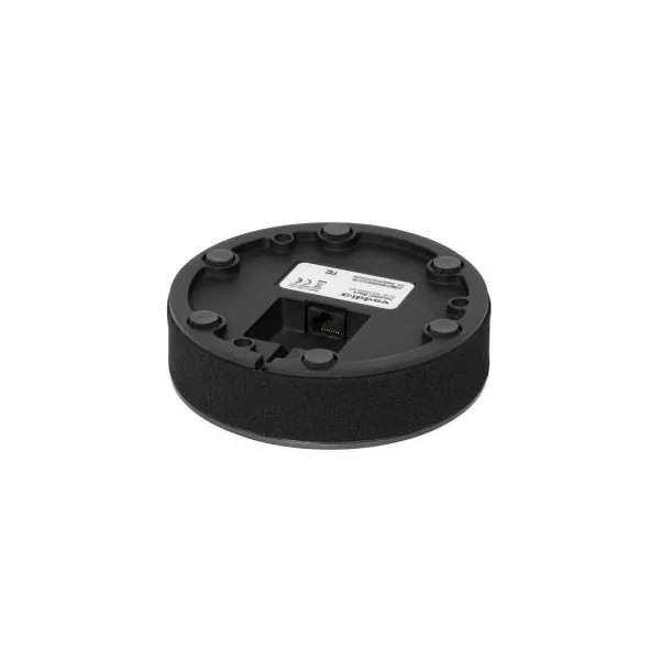 Microphone de table noir Vaddio pour système Huddle shot connectique RJ45