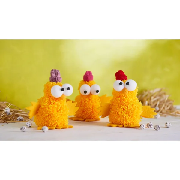 Mini-bonnets VBS « Multicolores » H 4 cm
