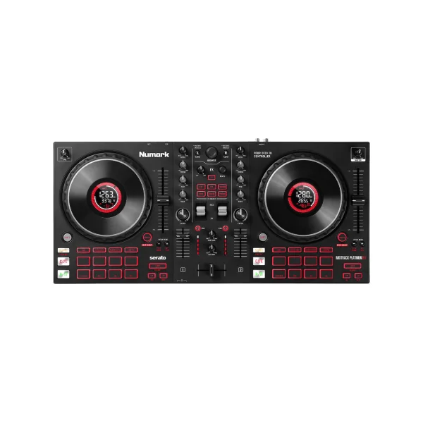 MixTrack Platinum FX Numark - Contrôleur DJ 16 pads, Ecran Serato DJ lite